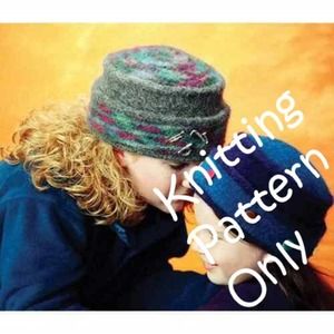 New Fiber Trends AC24E Personal Touch Felt Hat Felted Knitting Pattern